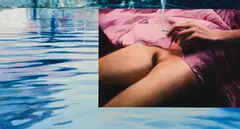 Martin Schnur, Glut, 2006, oil on canvas; unframed