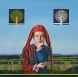 Josef Bramer, Untitled, 2016, oil on canvas; framed