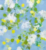 Andrea Bischof, Lemontree, 2024, oil on canvas; unframed