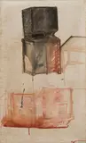 Friedrich Panzer, Untitled, 1971, oil on canvas; framed