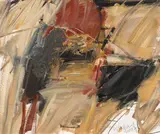 Josef Winkler, Untitled, 2007, mixed media on cardboard; framed