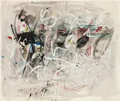 Untitled by Hans Staudacher, 1967, mixed media on paper; unframed (exhibition frame not included), sold Jun 2025
