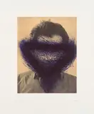 Arnulf Rainer, Lila Maske, 1999, colour etching on laid paper; unframed