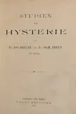 Sigmund Freud, Studien über Hysterie