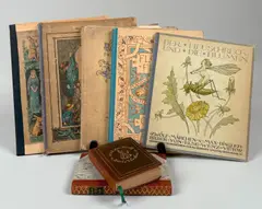Children's books, Books (mixed lot 7 items), 18th-20th century