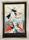 Devotional pictures et al., Devotional pictures, devotional pictures for swallowing, prayer texts (mixed lot 19 items), 18th/19th century