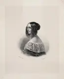 Josef Kriehuber, Portraits of aristocratic ladies (mixed lot 13 items), 1836-1858, lithograph; unframed