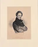Josef Kriehuber and others, Portraits of personalities from music, theatre and culture (mixed lot 18 items), 1827-1860, lithograph; unframed, two in passepartout