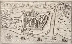 Matthäus Merian, Topographia Provinciarum Austriacarum (105 items, of which 8 maps), copper engraving; unframed, partly in passepartout