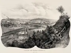 Josef Kuwasseg, Views of Styria (mixed lot 24 items), lithograph; unframed, partly in passepartout