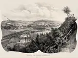 Josef Kuwasseg, Views of Styria (mixed lot 24 items), lithograph; unframed, partly in passepartout