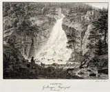 Adolph Kunike, Malerische Ansichten von Österreich, Steyermark, Kärnten, Krain, Salzburg u. Tyrol  (mixed lot 18 items), lithograph; unframed, partly in passepartout