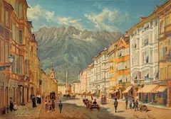 Franz Alt, Austrian views after Franz and Rudolf von Alt (mixed lot 16 items)