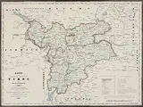 Franz Raffelsperger, Maps of the Austro-Hungarian Monarchy (mixed lot 11 items), typometry; unframed