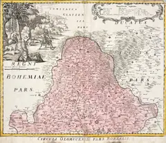 Austria, Maps (mixed lot 17 items), copper engraving, partly coloured; unframed, partly in passepartout