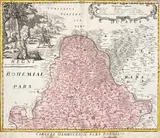 Austria, Maps (mixed lot 17 items), copper engraving, partly coloured; unframed, partly in passepartout