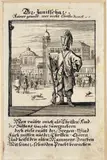 Abraham a Sancta Clara, Etwas für Alle, Das ist: Eine kurtze Beschreibung allerley Stands- Ambts- und Gewerbs-Persohnen. Volume 2 (60 items), copper engraving; unframed, in passepartout