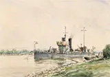 Tom Glazar, Landscapes (mixed lot 5 items), watercolour on paper; mixed media on cardboard; unframed
