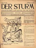 Der Sturm, Der Sturm. Wochenschrift für Kultur und die Künste (1910: 4 Hefte; total 14 copies) & 3 books Kokoschka and Schiele