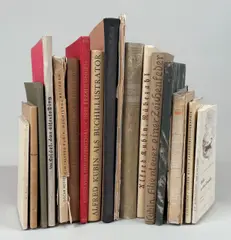 Alfred Kubin, Books by and about Alfred Kubin (mixed lot 17 items)
