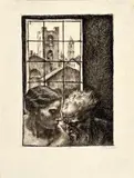 Josef Dobrowsky, Modern art prints (mixed lot 16 items), various prints on paper; unframed