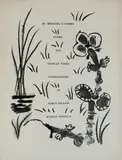 Tristan Tzara, De Mémoire d'Homme. Poème par Tristan Tzara. Lithographies de Pablo Picasso