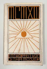 Ditha Moser, Weekday calendar with illustrations of the days of creation in leporello form, Colour lithograph