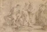 Angelika Kauffmann, Cleopatra asks Meleagros to go into battle, c. 1783