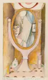 Albert Paris Gütersloh, Girl in the Mirror ("Das Erwachen")