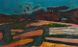 Josef Dobrowsky, Felder nach der Ernte