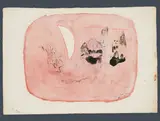 Kurt Absolon, Sodom, 1954, watercolour and India ink on paper; unframed