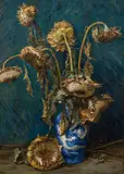 Alois Hänisch, Sunflowers ("Helianthus"), 1926, oil on canvas; framed