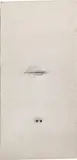Hans Bischoffshausen, Untitled, 1964, dispersion plaster textured on hardboard; framed