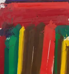 Umbria by Markus Prachensky, 1986, acrylic on canvas; framed, offered Dec 2024