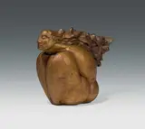 Wander Bertoni, Hockende Windfrau, 1981, bronze