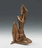 Wander Bertoni, Kämmende, 1983, bronze