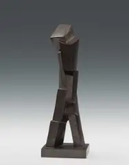 Josef Pillhofer, Gegrätschte Figur, 1971, bronze