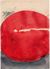 Markus Prachensky, Untitled, 1967, watercolour on paper; framed