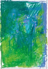 Hermann Nitsch, Untitled (Z_437_20), 2020, oil pastel on paper; framed