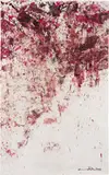 Hermann Nitsch, Untitled, 2015, acrylic on paper; framed (without glass)