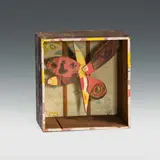 Padhi Frieberger, Wooden Sculpture, mixed media