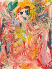 Otto Muehl, Untitled, 1981, oil on canvas; unframed