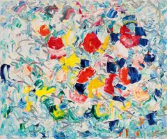 Igor Torschenko, Abstract Composition, 2017, oil on canvas; unframed