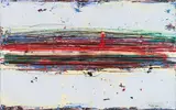 Drago J. Prelog, Wien-Krakau und retour, 2010, acrylic on canvas; framed