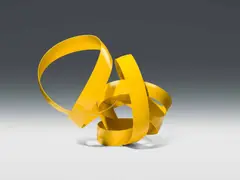 Robert Kabas, Yellow, 2018, steel, powder-coated