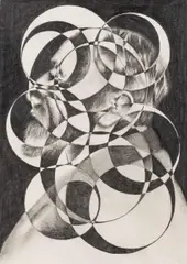 Matthias Bitzer, Untitled, 2008, pencil on paper; framed