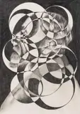 Matthias Bitzer, Untitled, 2008, pencil on paper; framed