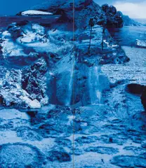 Hans Weigand, 'Garten der Lüste' (winged altar), 2006, c-print, plastic on wooden panel