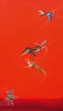 Soshana Afroyim, Untitled, 1990, oil on canvas; framed