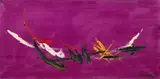Soshana Afroyim, Flying I, 1958, oil on canvas; unframed